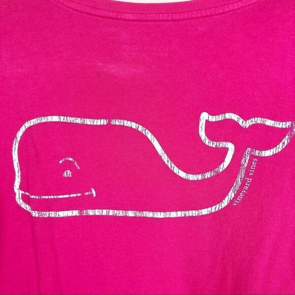 VINEYARD VINES | Long Sleeve Classic Logo Tee Pink - Picture 7 of 7